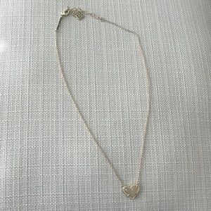 Kendra Scott Ari Heart Gold Pendant Necklace